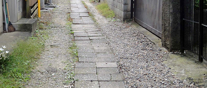 私道持分なしの土地